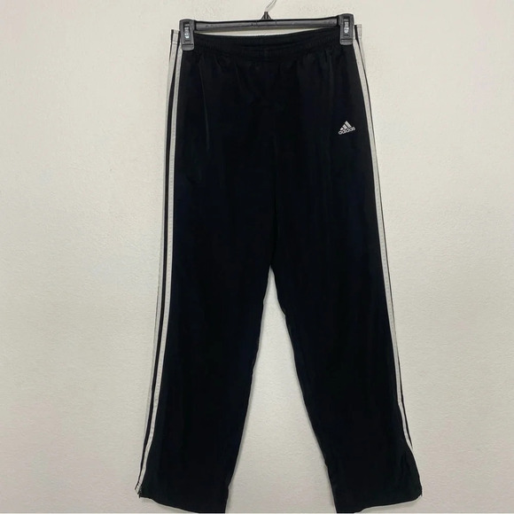 Danskin Now Green Black Elastic Waistband Leg Zipper Pull On Track Pants Size L - Picture 8 of 9
